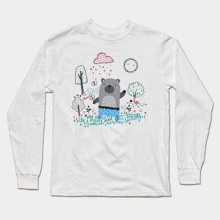 Autumn Bear Long Sleeve T-Shirt